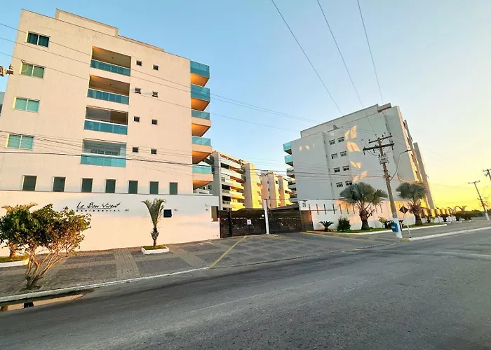 Apartamento até 10 pessoas Praia Grande - Le Bon Vivant - Vista Mar